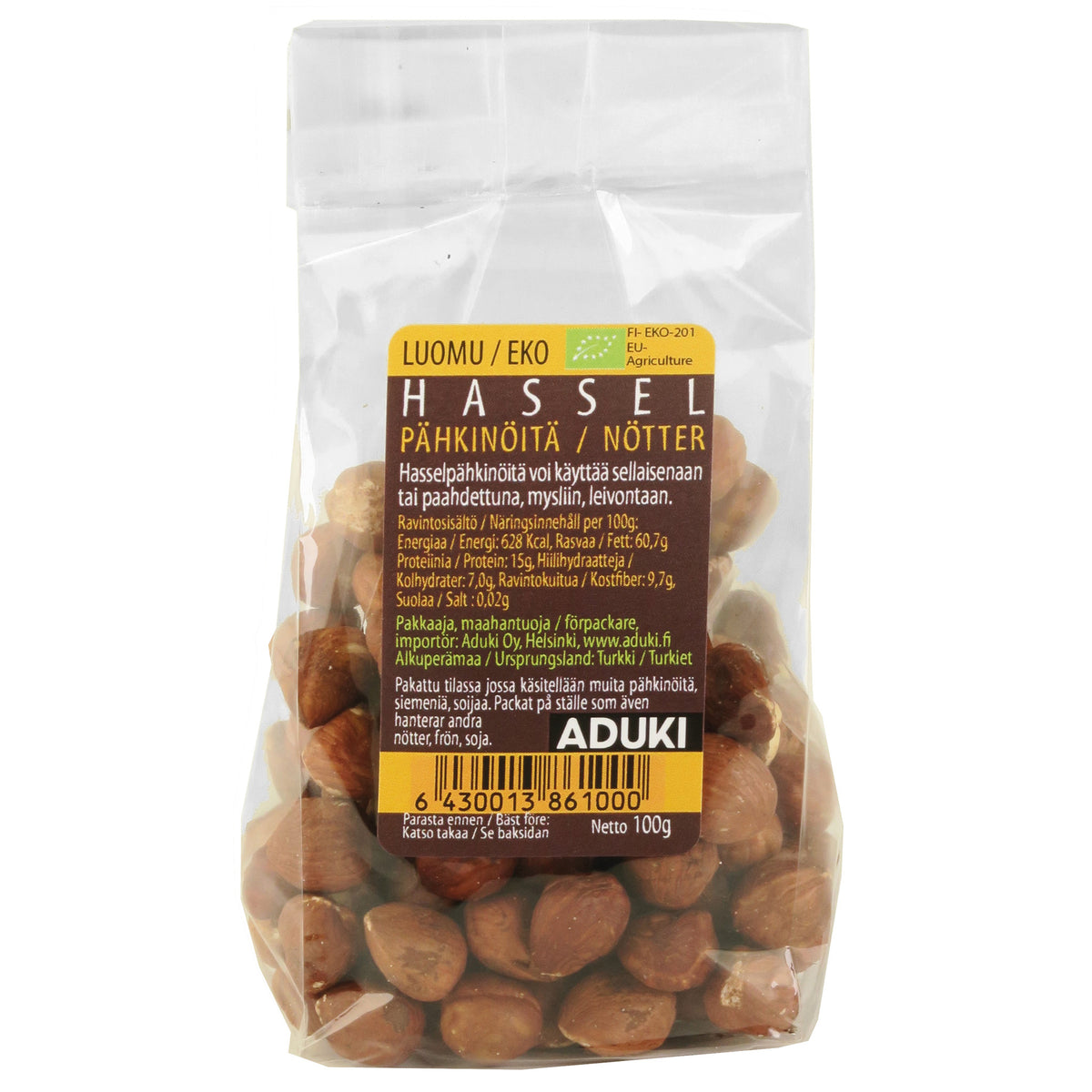 Hasselpähkinät, 100 g