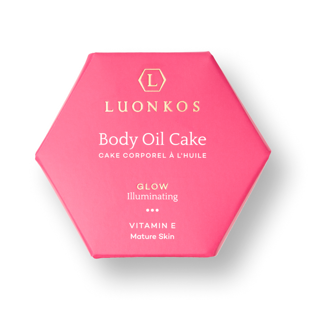 Glow body oil cake, 55 g