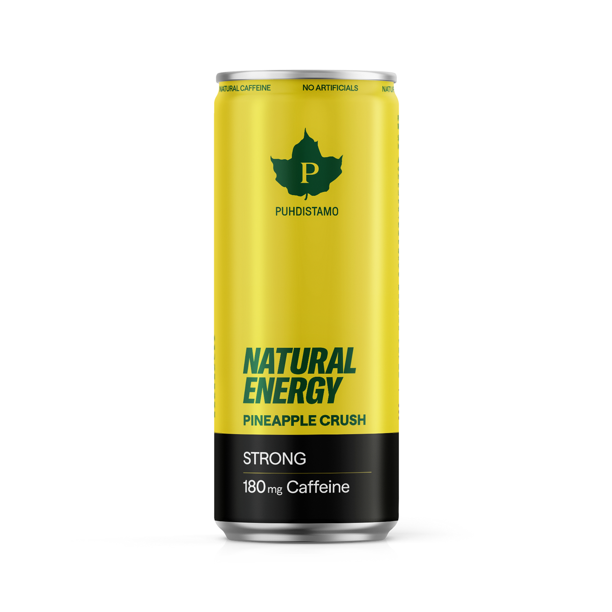 Natural Energy Drink Strong, Pineapple Crush 330 ml