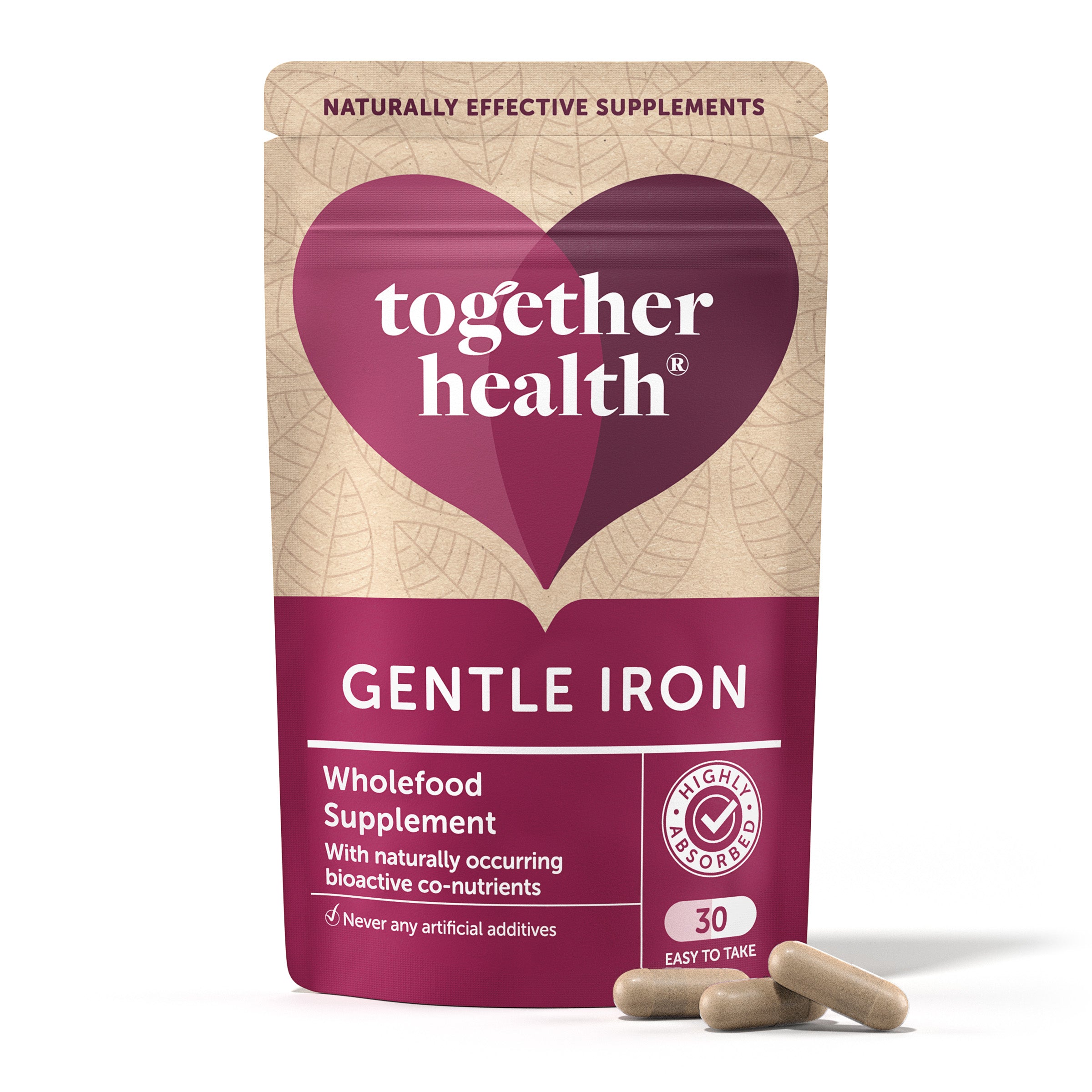 Gentle Iron Complex, 30 kpl - rautavalmiste