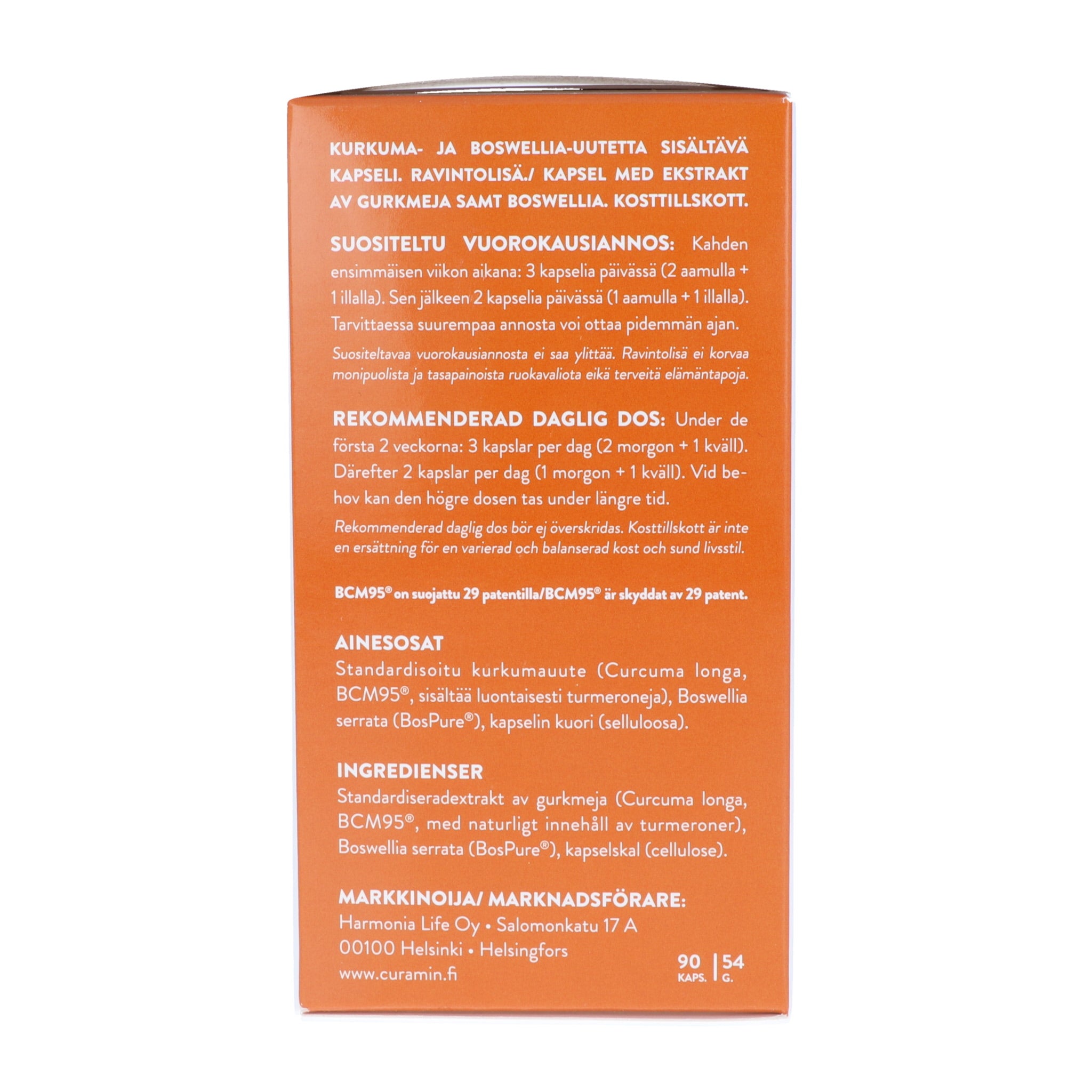 CuraMIN-nivelvalmiste 54 g