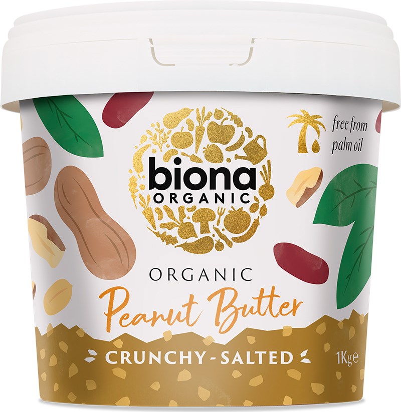 Maapähkinävoi, crunchy (maapähkinätahna), 1 kg