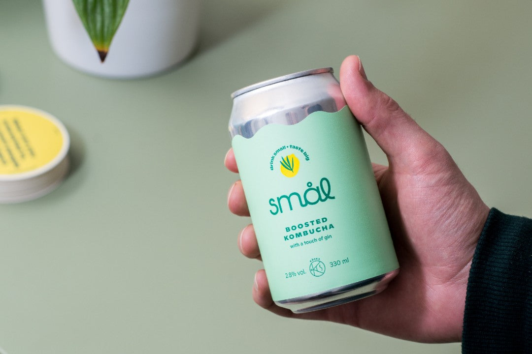 Smål-kombucha: iso maku - pieni alkoholi