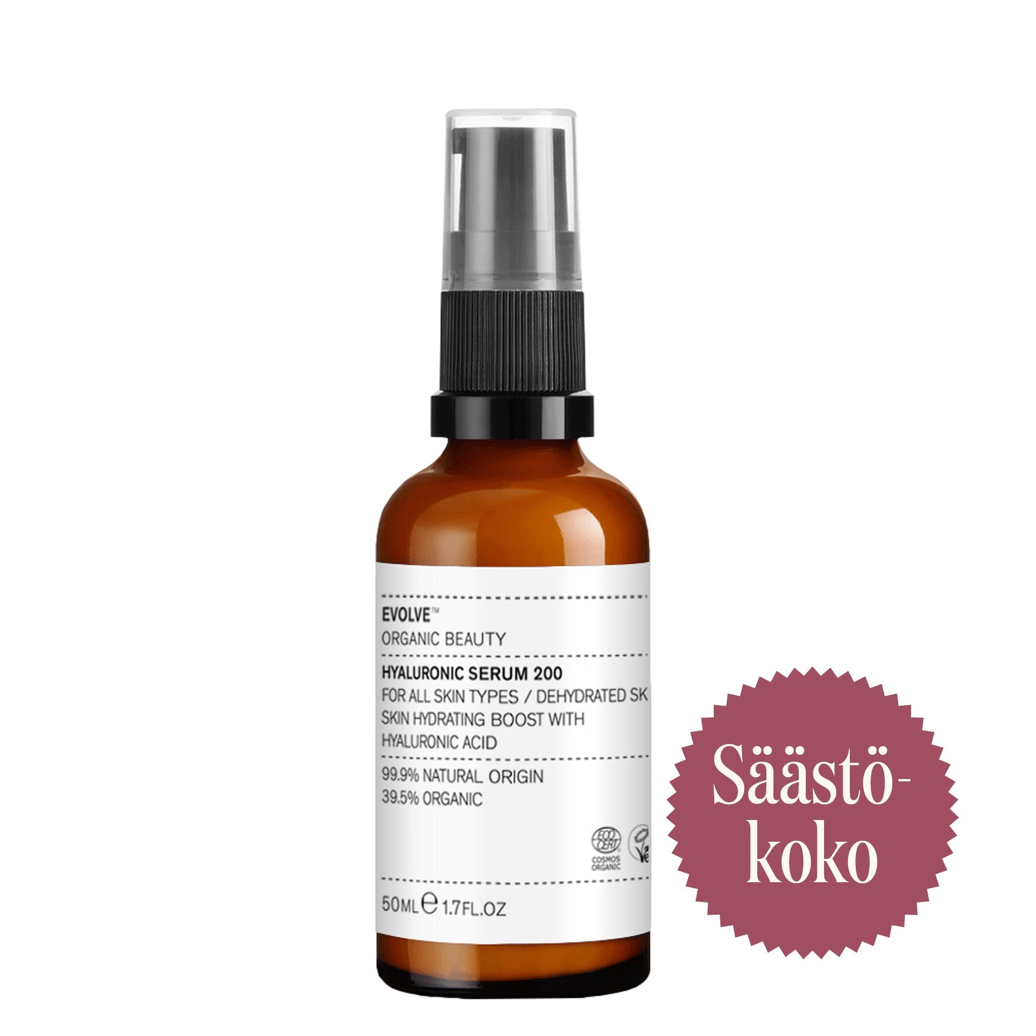 Evolve hyaluronic serum 50 ml säästökoko.