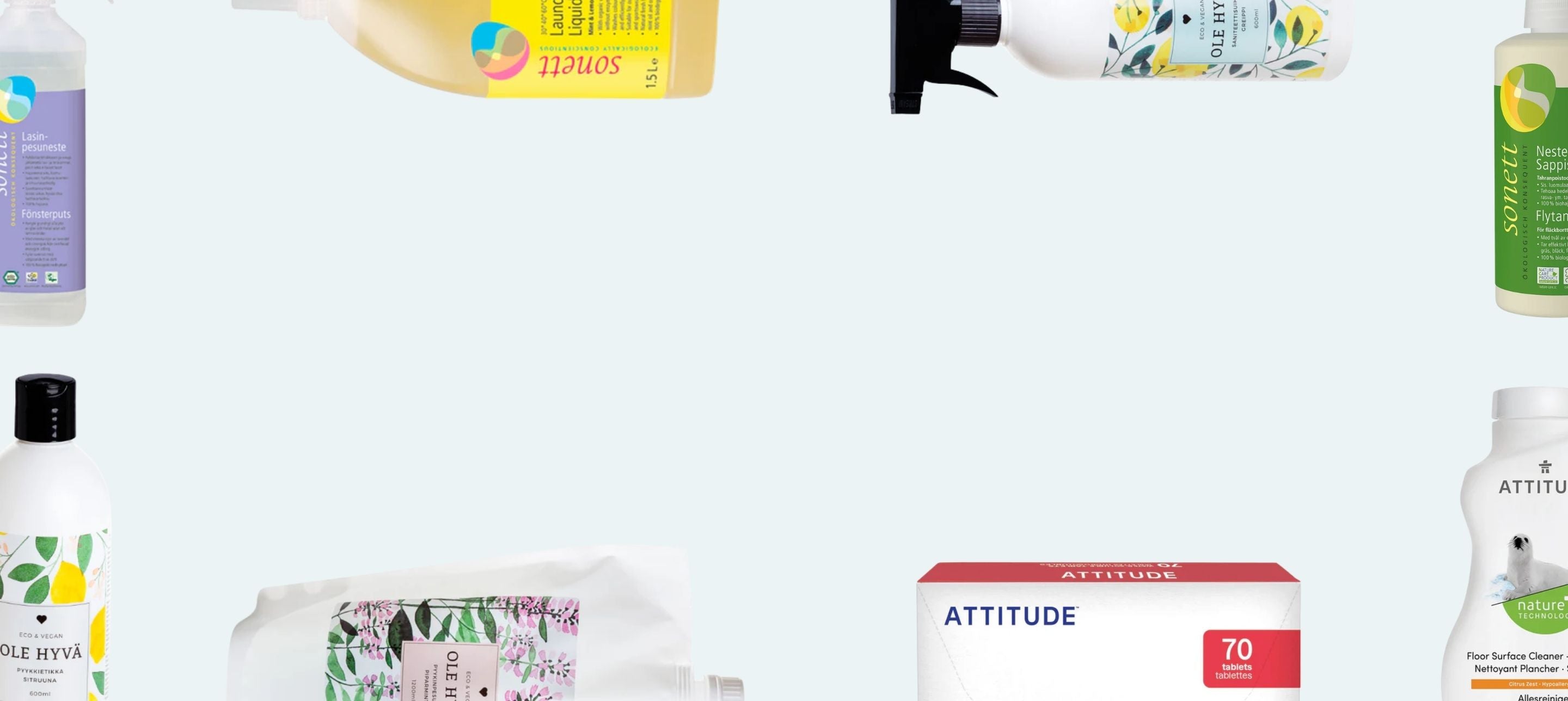 Siivoustuotteita -20%