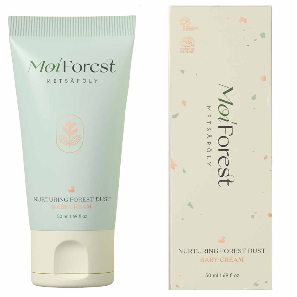 Hoitava metsäpöly -baby cream, Moi Forest Nurturing Forest Dust Baby Cream, 50 ml