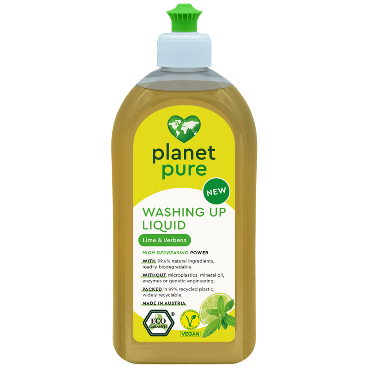 Planet Pure Astianpesuaine lime-verbena käsitiskiaine