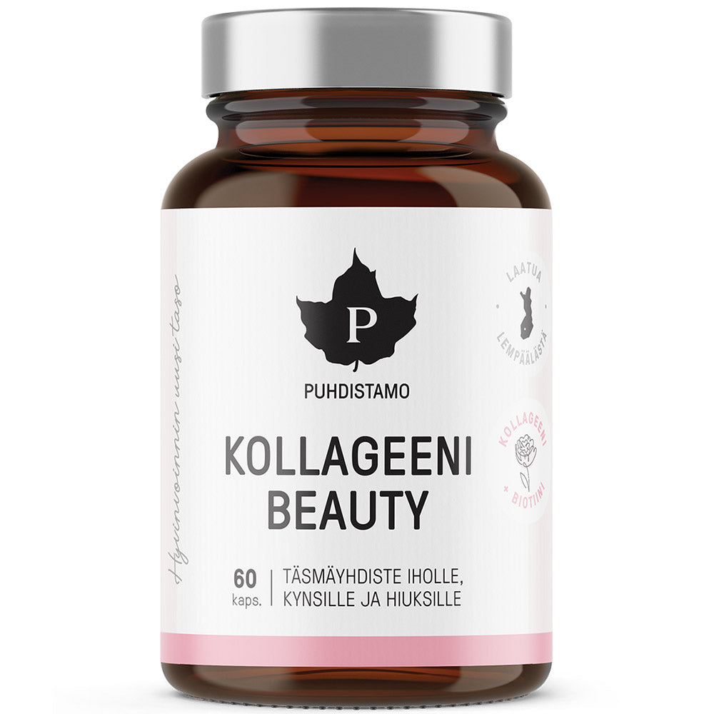 Puhdistamo Kollageeni Beauty -kapselit, 60 kpl, 23 g