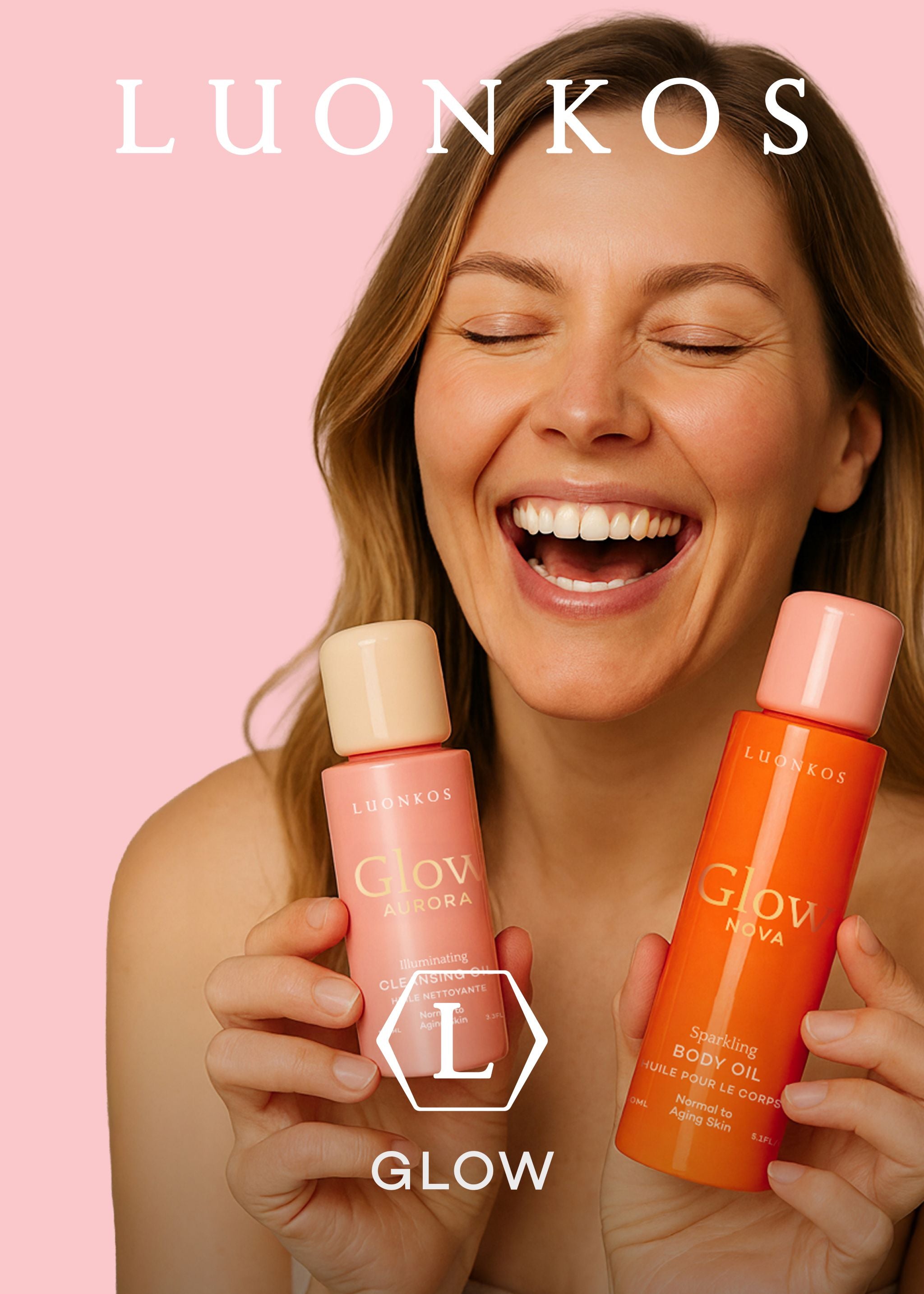 Glow vartaloöljy, 150 ml - Ruohonjuuri