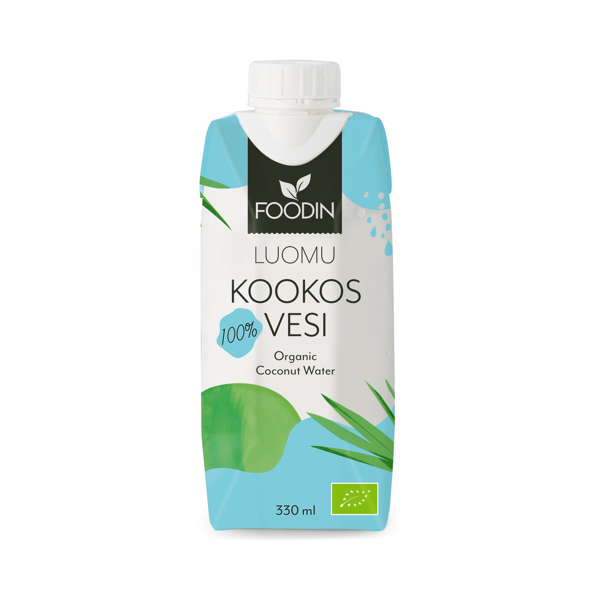 Foodin Kookosvesi, 330 ml.