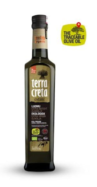 Terra Creta Extra-neitsytoliiviöljy, 500 ml