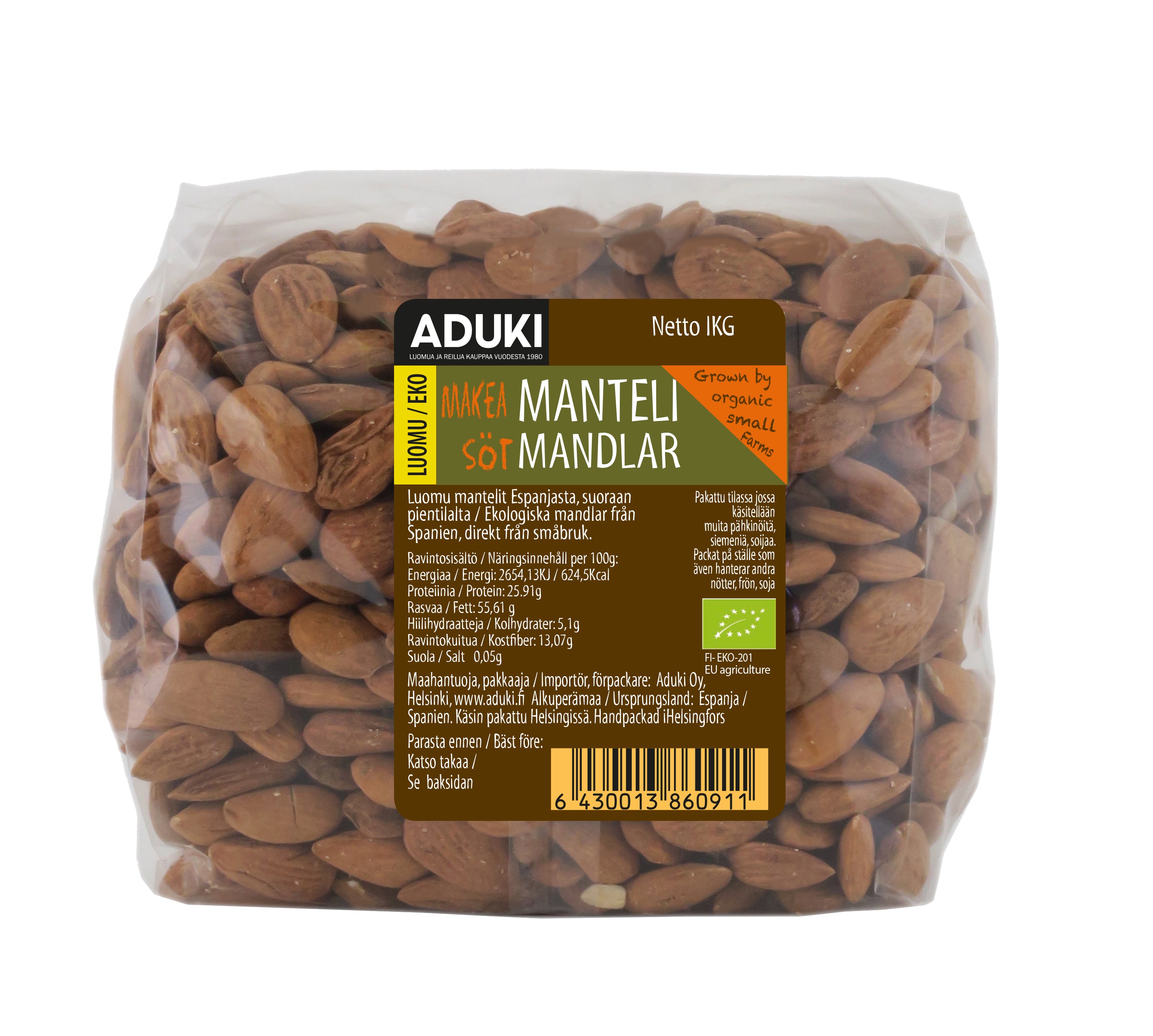 Aduki Mantelit Luomu, 1 kg