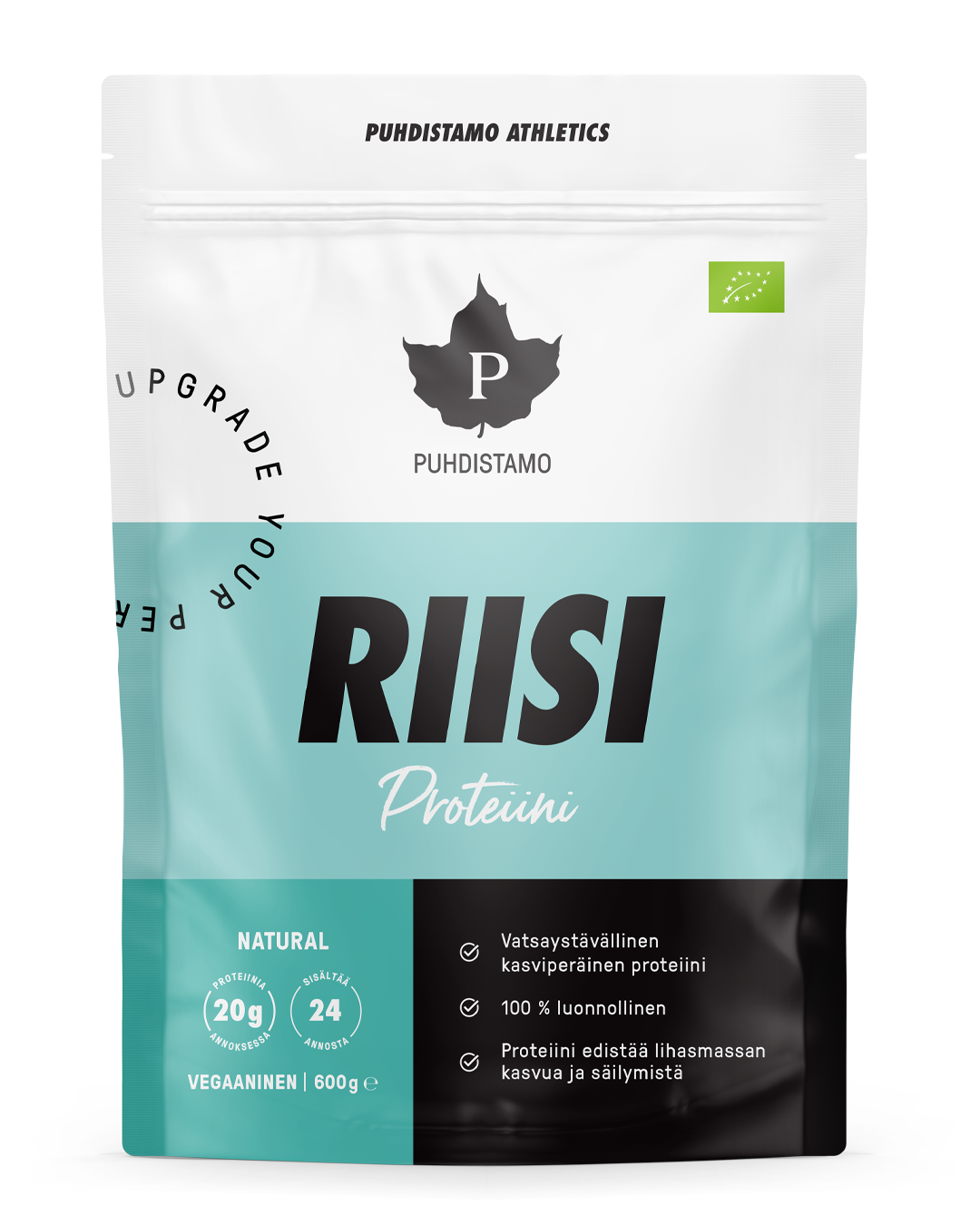 Riisiproteiini, maustamaton, 600 g